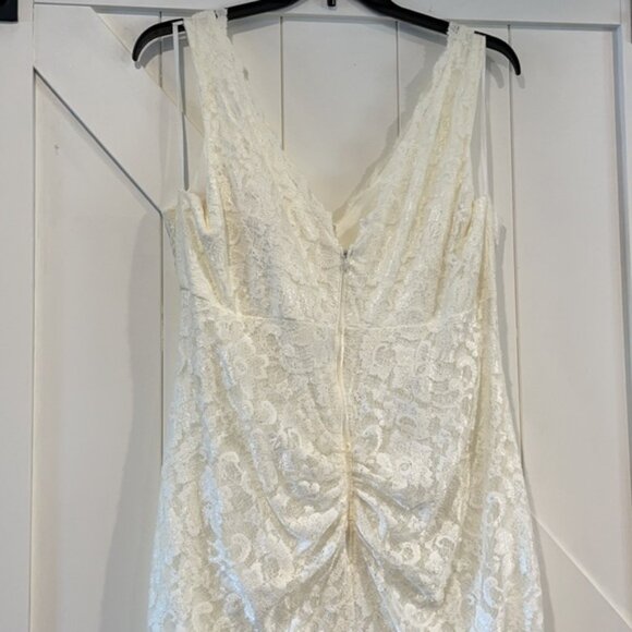 Fiesta Lace Fit & Flare Wedding Dress size 3X - Picture 5 of 10